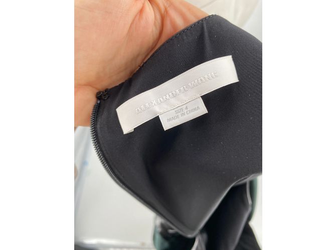 Vestido Alexander Wang T.0-5 4 Poliéster Azul - vista 4