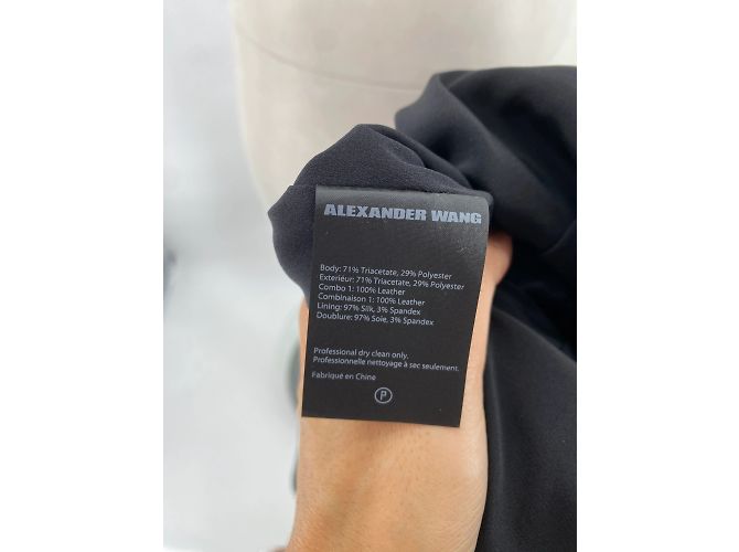 Vestido Alexander Wang T.0-5 4 Poliéster Azul - vista 5