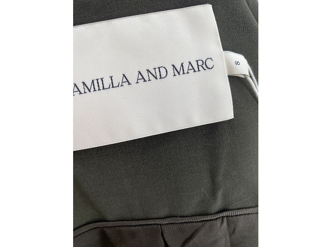 Autre Marque Camilla And Marc jackets T.FR 36 Polyester Khaki - view 5