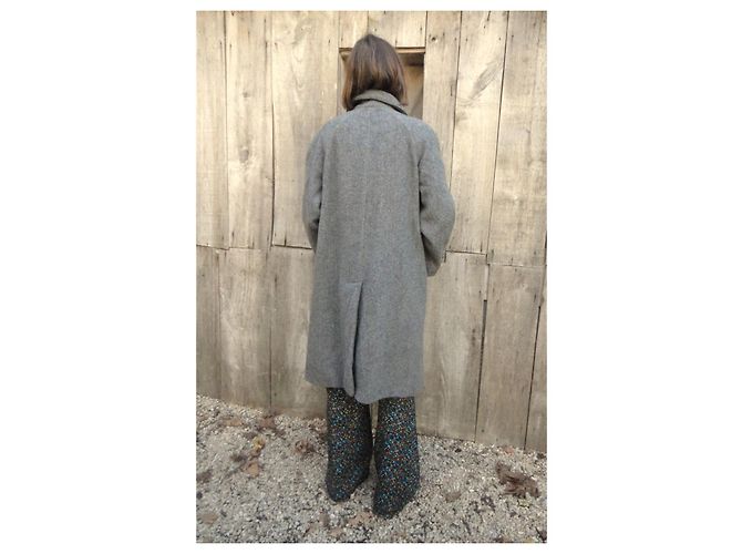 Autre Marque Cappotto vintage 70le dimensioni di 38 Grigio - vista 2