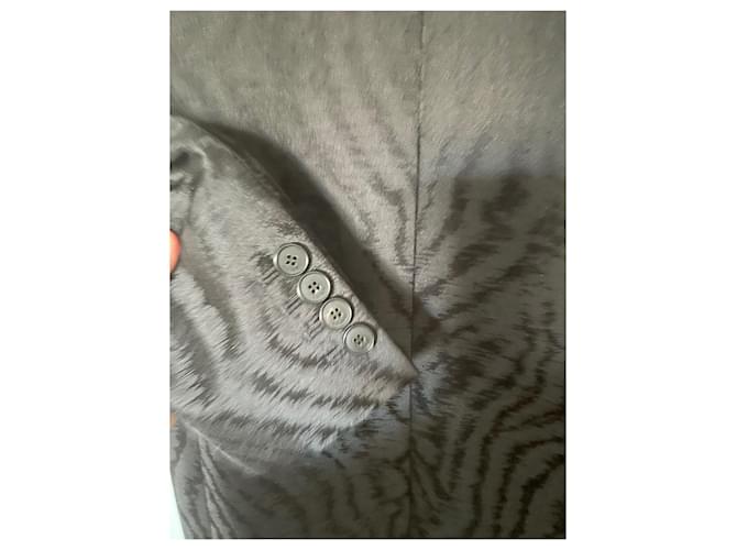 Blazer Givenchy Nero in Seta e Lana - vista 4