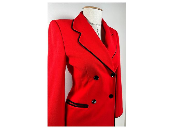 Escada Margaretha Ley Wollblazer Rot - Ansicht 2
