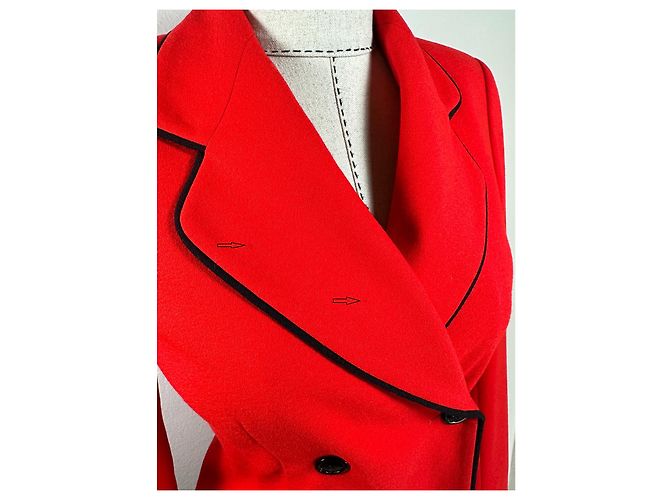 Escada Margaretha Ley Wollblazer Rot - Ansicht 3