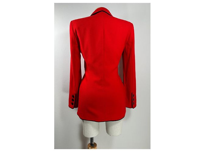Escada Margaretha Ley Wollblazer Rot - Ansicht 5