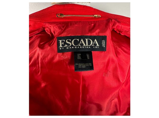 Escada Margaretha Ley Wollblazer Rot - Ansicht 8