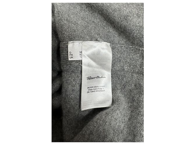Jersey de cachemira gris Peter Hahn - vista 5