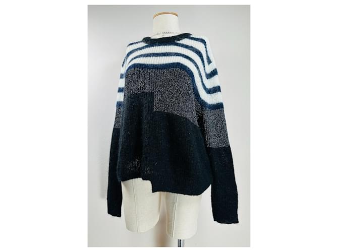 Munthe Plus Simonsen Pullover Wolle Mohair Mehrfarbig Mehrfarben - Ansicht 2
