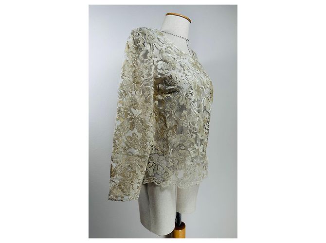 Karen B Y Simonsen Karen By Simonsen Spitzentop Gold Golden - Ansicht 2