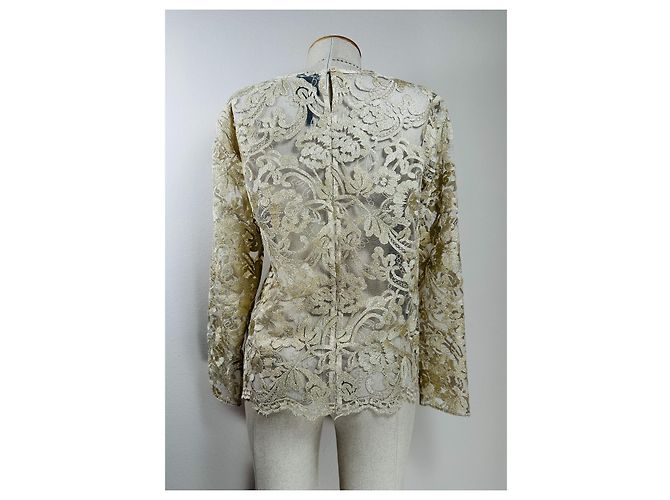 Karen B Y Simonsen Karen By Simonsen Spitzentop Gold Golden - Ansicht 3