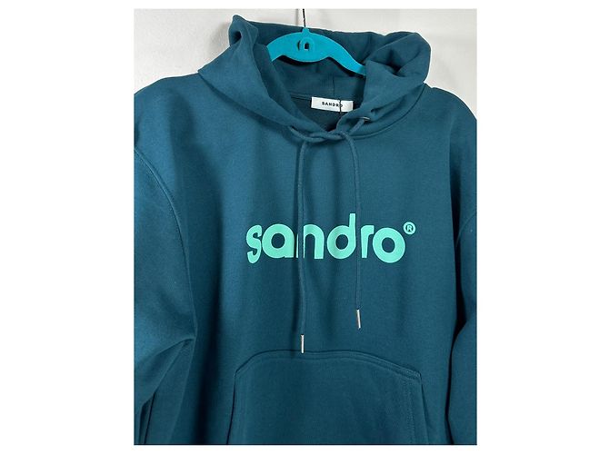 Sweatshirt Sandro Verde de Algodão M - vista 2