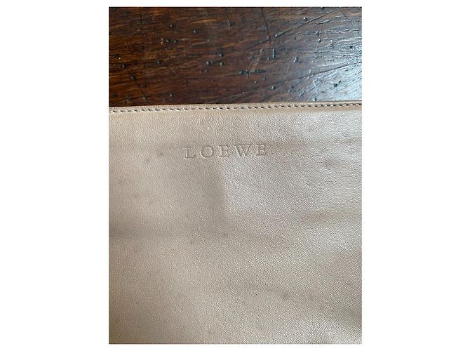 Loewe Handtasche aus Lammfell Dunkelgrau Anthrazitgrau - Ansicht 4
