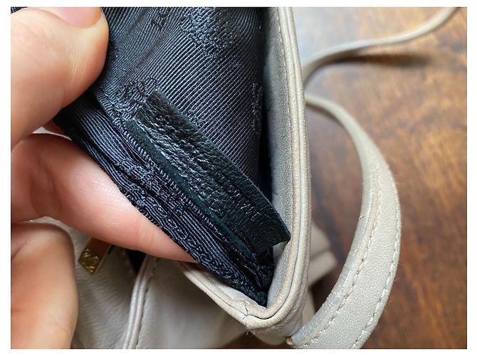 Loewe Handtasche aus Lammfell Dunkelgrau Anthrazitgrau - Ansicht 7