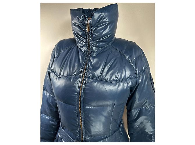 Autre Marque Chaqueta acolchada azul de poliamida - vista 3