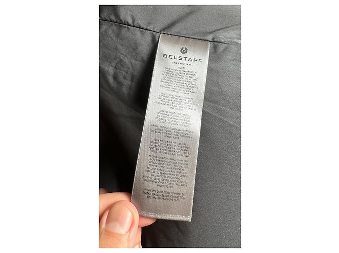 Belstaff Steppjacke Schwarz Polyamid - Ansicht 9
