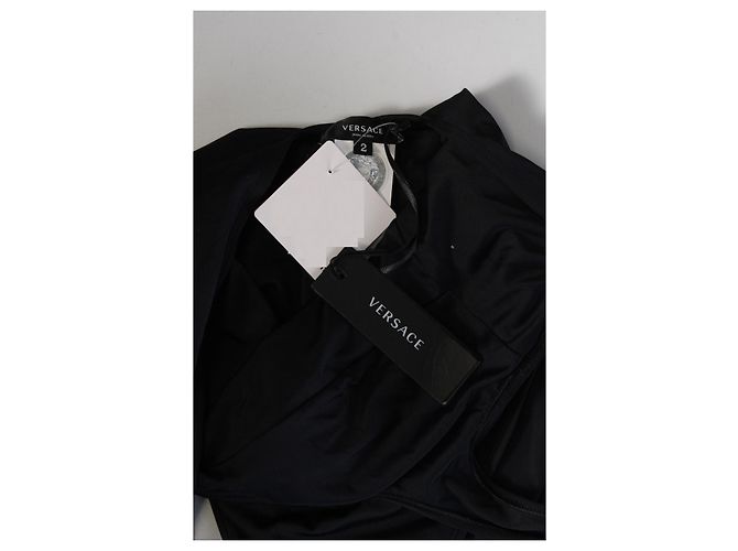 Versace Medusa Greca Badeanzug Einteiler Schwarz - Ansicht 4