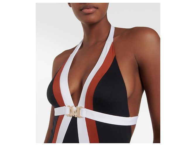 Maiô Cristel com placa de logo Max Mara Multicor - vista 6