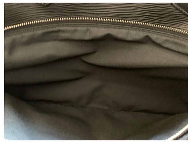 Borsa da viaggio Louis Vuitton Le Bourget 50 Nero - vista 6