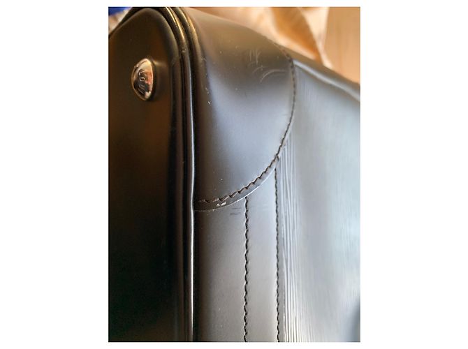Borsa da viaggio Louis Vuitton Le Bourget 50 Nero - vista 7