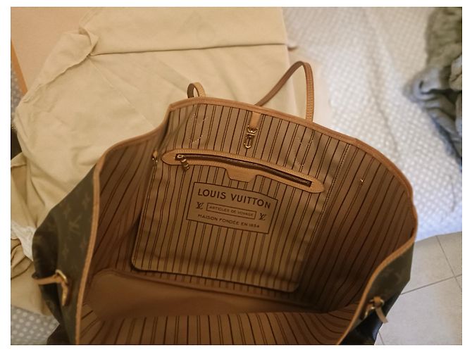 Autre Marque Louis Vuitton Neverfull Braun - Ansicht 2