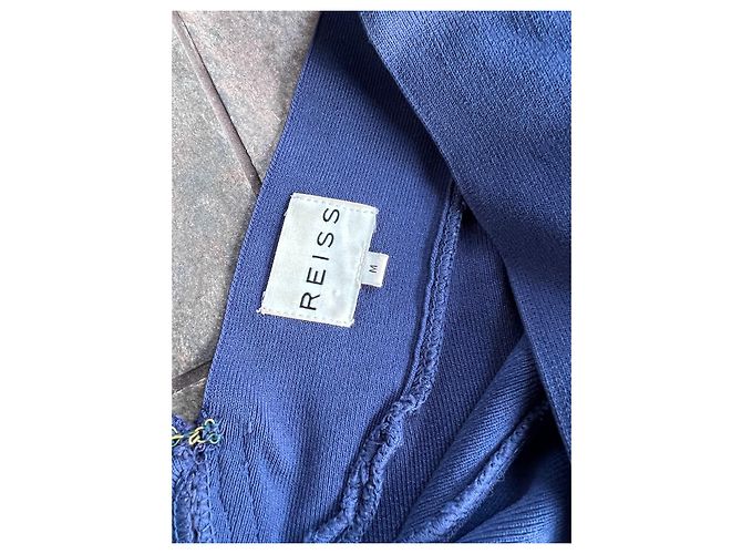 Reiss Kleid Blau Viscose - Ansicht 2