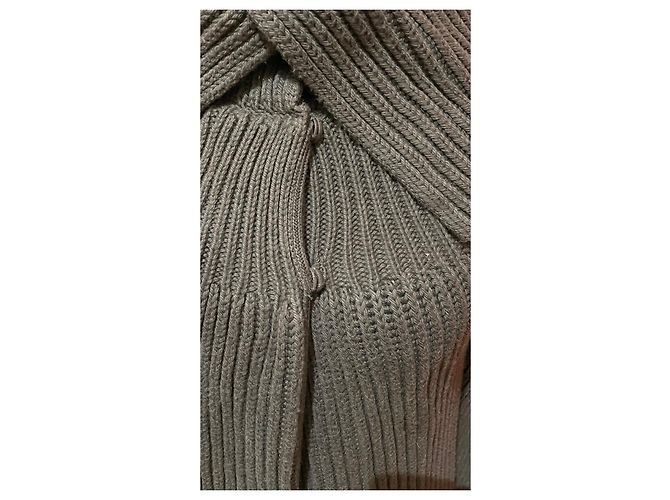 Abrigo Comptoir Des Cotonniers de algodón gris oscuro Gris antracita - vista 5
