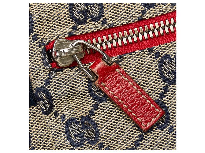 Marsupio da tasca foderato in tela GG marrone Gucci - vista 8