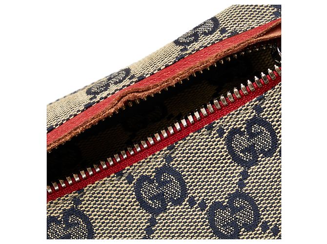 Marsupio da tasca foderato in tela GG marrone Gucci - vista 9