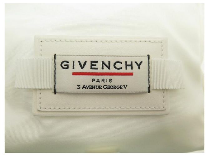 GIVENCHY BACKTOWN MINI BACKPACK IN WHITE NYLON BB50BNB0RT BACKPACK BAG - view 3