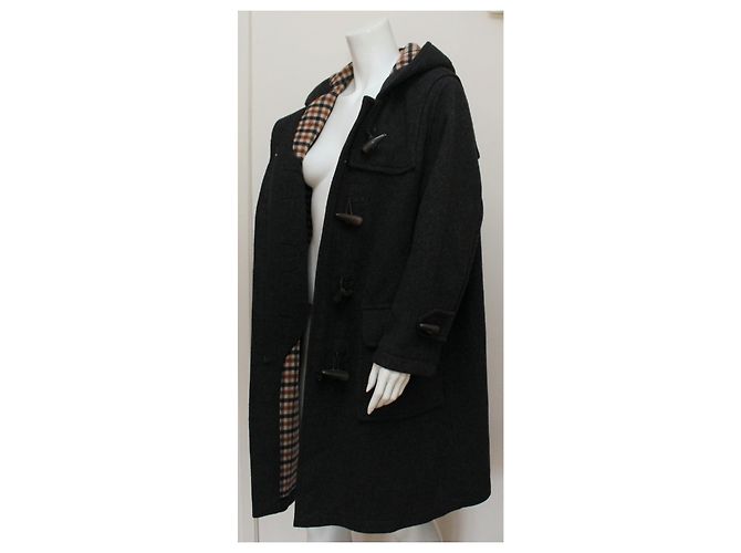 Dufflecoat Anthrazit AQUASCUTUM T.M Anthrazitgrau - Ansicht 3