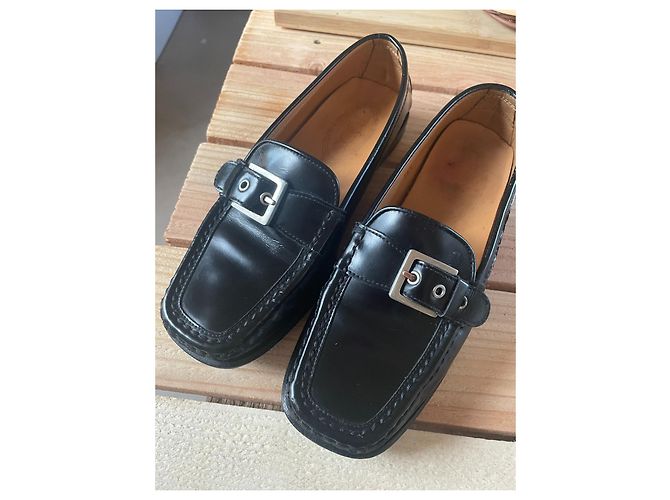 Mocassini Tod's in pelle nera Nero - vista 4