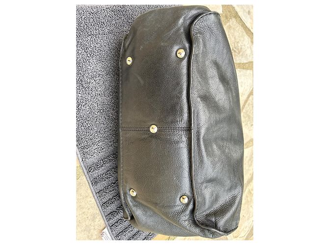 Borsa Sonia Rykiel in pelle nera Nero - vista 3