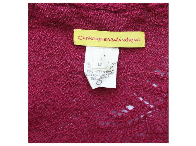Catherine Malandrino Púrpura Grande 100% Bufanda de lana de alpaca bebé - vista 4