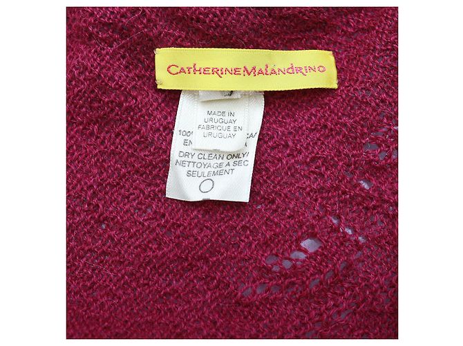 Catherine Malandrino Púrpura Grande 100% Bufanda de lana de alpaca bebé - vista 5