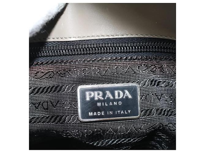 PRADA Borsa A Tracolla Nylon Khaki Auth cl771 Cachi - vista 10