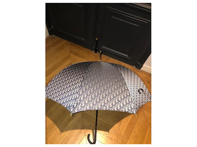 Dior Monogramm Regenschirm Blau - Ansicht 2
