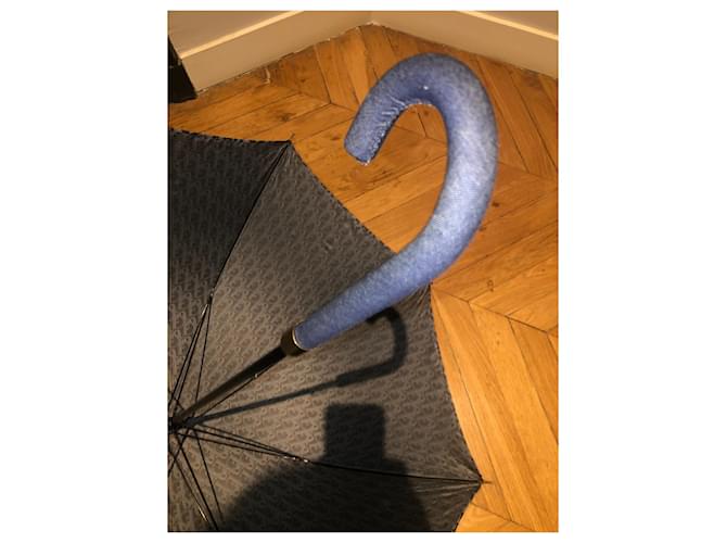 Dior Monogramm Regenschirm Blau - Ansicht 6