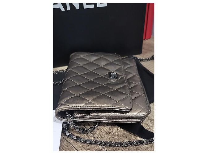 Wallet On Chain Chanel PORTAFOGLIO SU CATENA BRONZO - vista 3