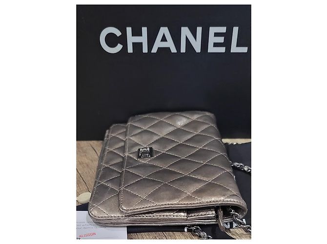Wallet On Chain Chanel PORTAFOGLIO SU CATENA BRONZO - vista 7
