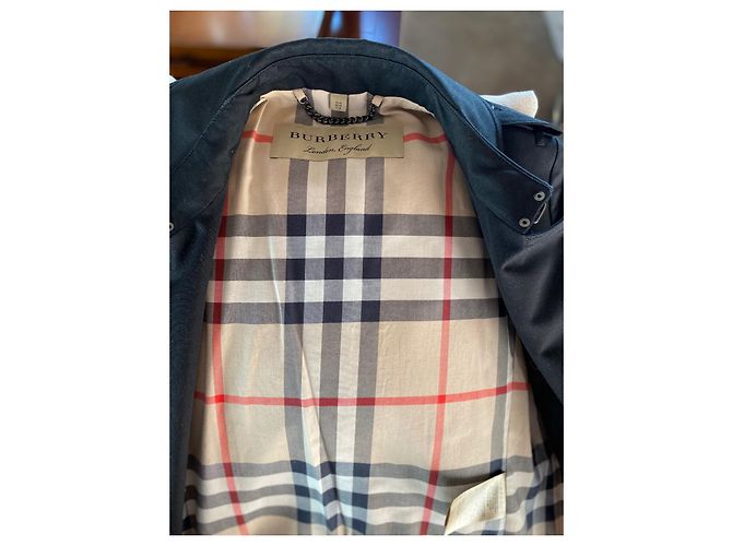 Gabardina de mujer Burberry nueva a estrenar. Negro - vista 5