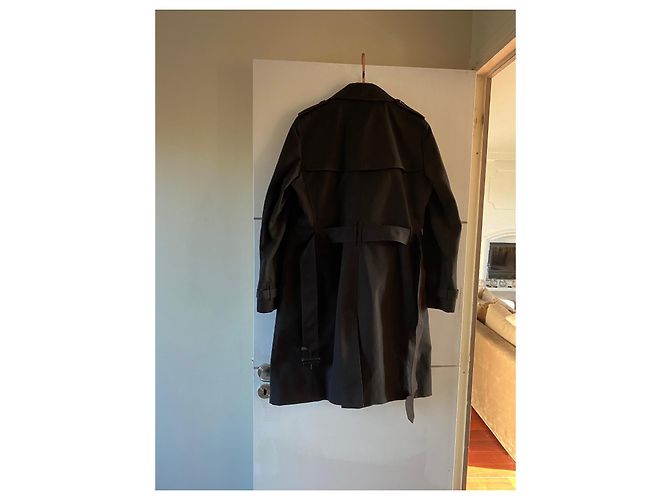 Gabardina de mujer Burberry nueva a estrenar. Negro - vista 7