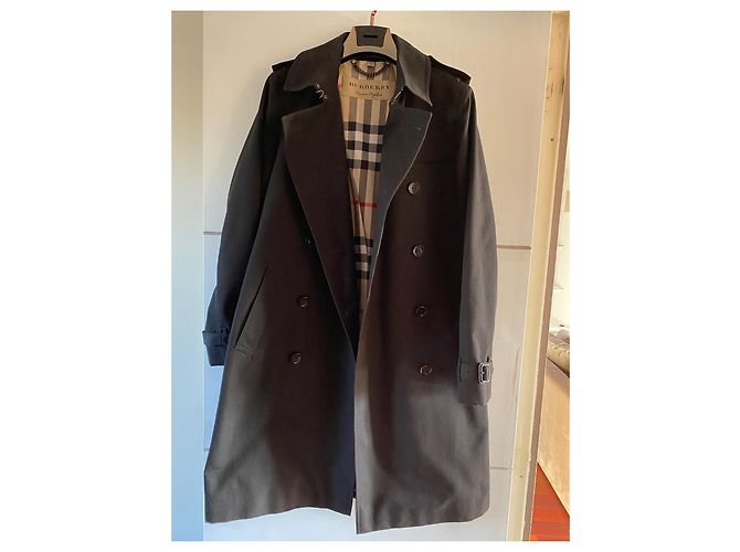 Gabardina de mujer Burberry nueva a estrenar. Negro - vista 8