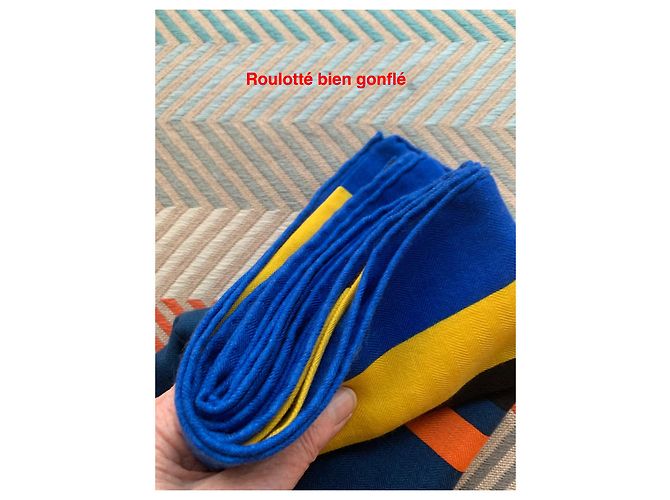 Hermès "Caballo en la portada" Azul marino - vista 10