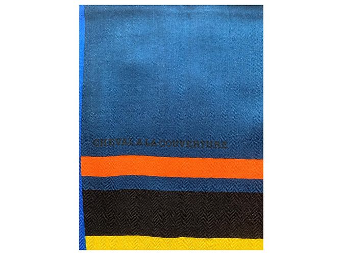Hermès "Caballo en la portada" Azul marino - vista 4