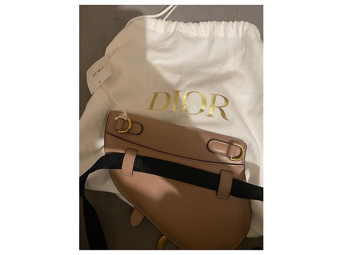 Dior Saddle Rose Gürteltasche Rosa Leder Pink - Ansicht 2
