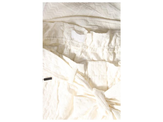 Autre Marque Pantalón de algodón blanco Lala Berlin - vista 3