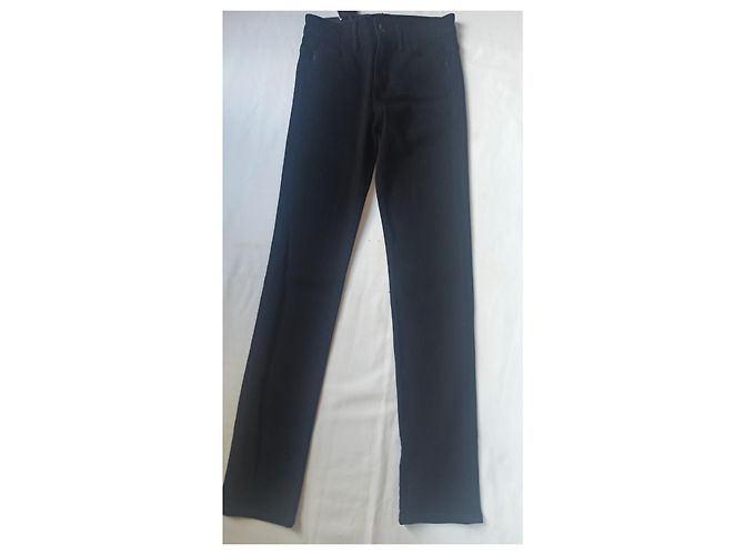 Vaqueros Skinny de Talle Alto Helmut Lang Negros - vista 2