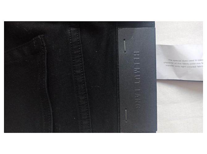Vaqueros Skinny de Talle Alto Helmut Lang Negros - vista 4