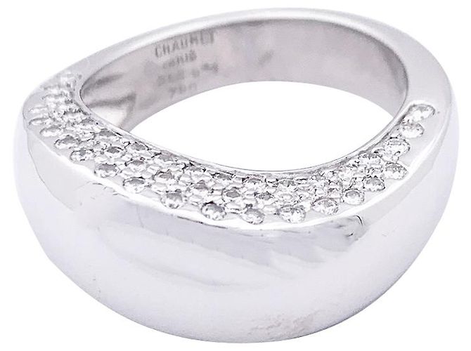 Chaumet Ring, "Valzer", ORO BIANCO, Diamants. - vista 3