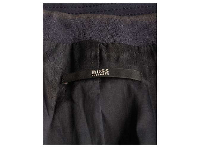 Boss Hugo Boss Jeisina Blazer de algodón azul marino - vista 4