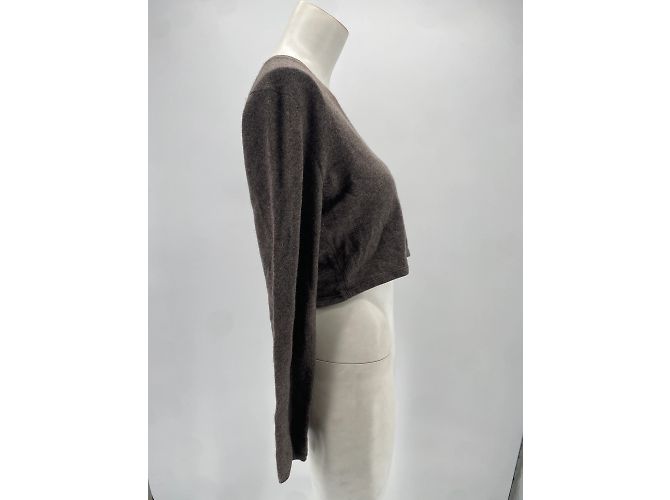 Reformation Strickwaren T.International S Wolle Braun - Ansicht 2